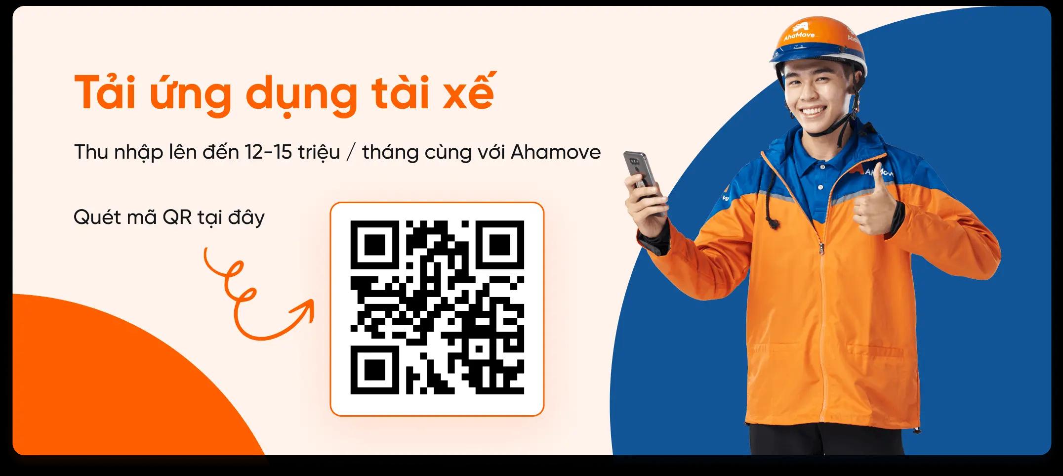 Tải ứng dụng Tài xế Ahamove