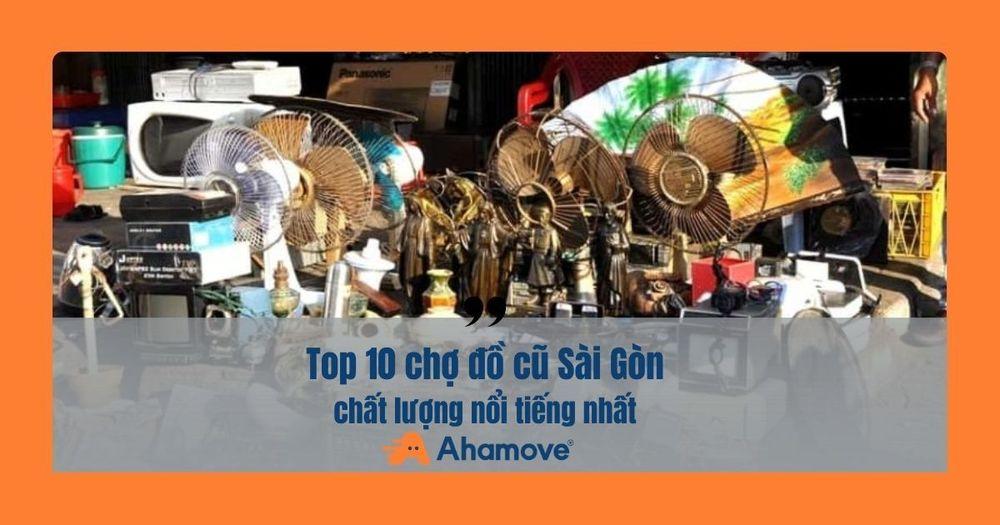 chợ đồ cũ sài gòn