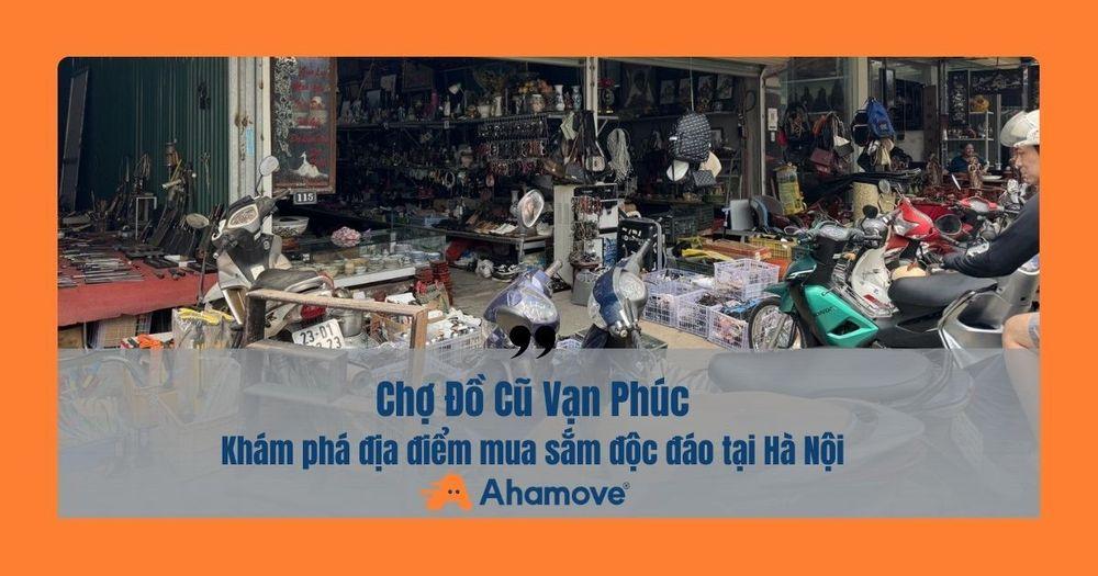 chợ đồ cũ vạn phúc