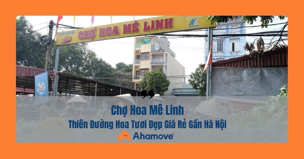 chợ hoa mê linh
