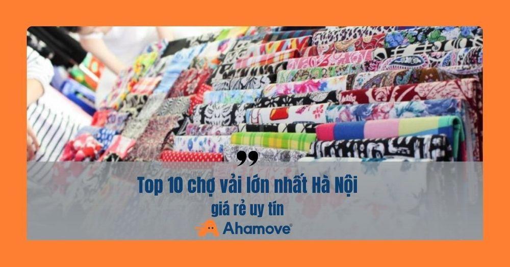 chợ vải hà nội