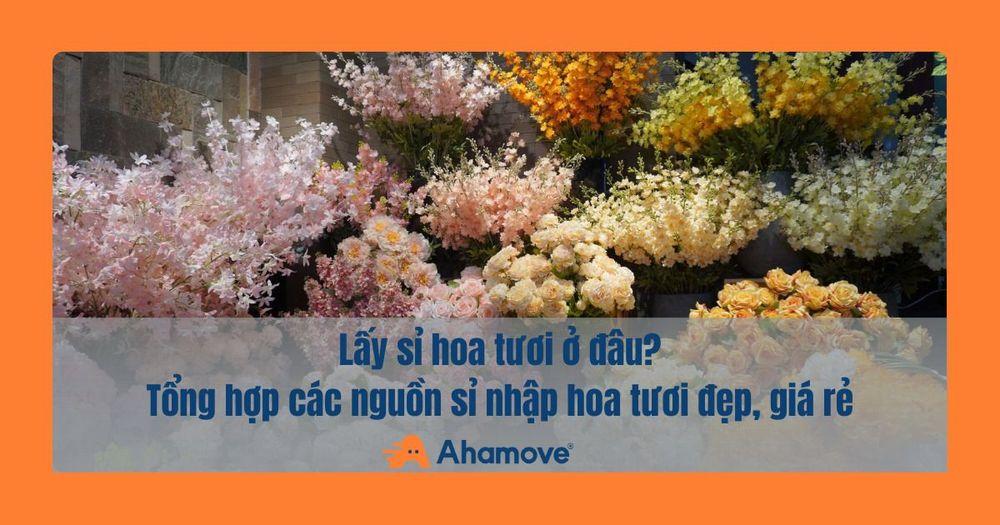 lấy hoa sỉ ở đâu