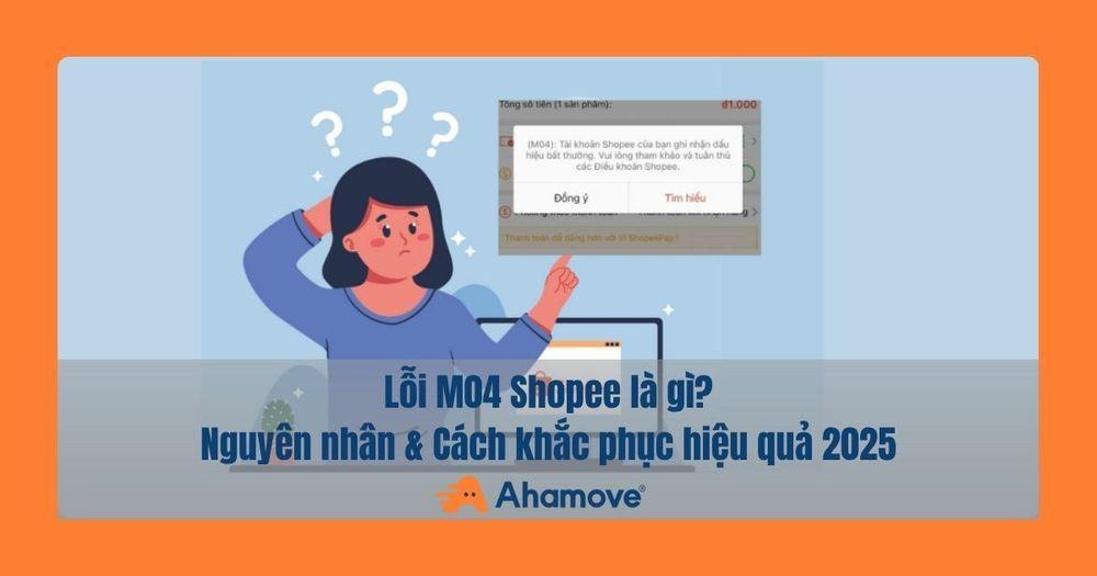 Lỗi M04 shopee 