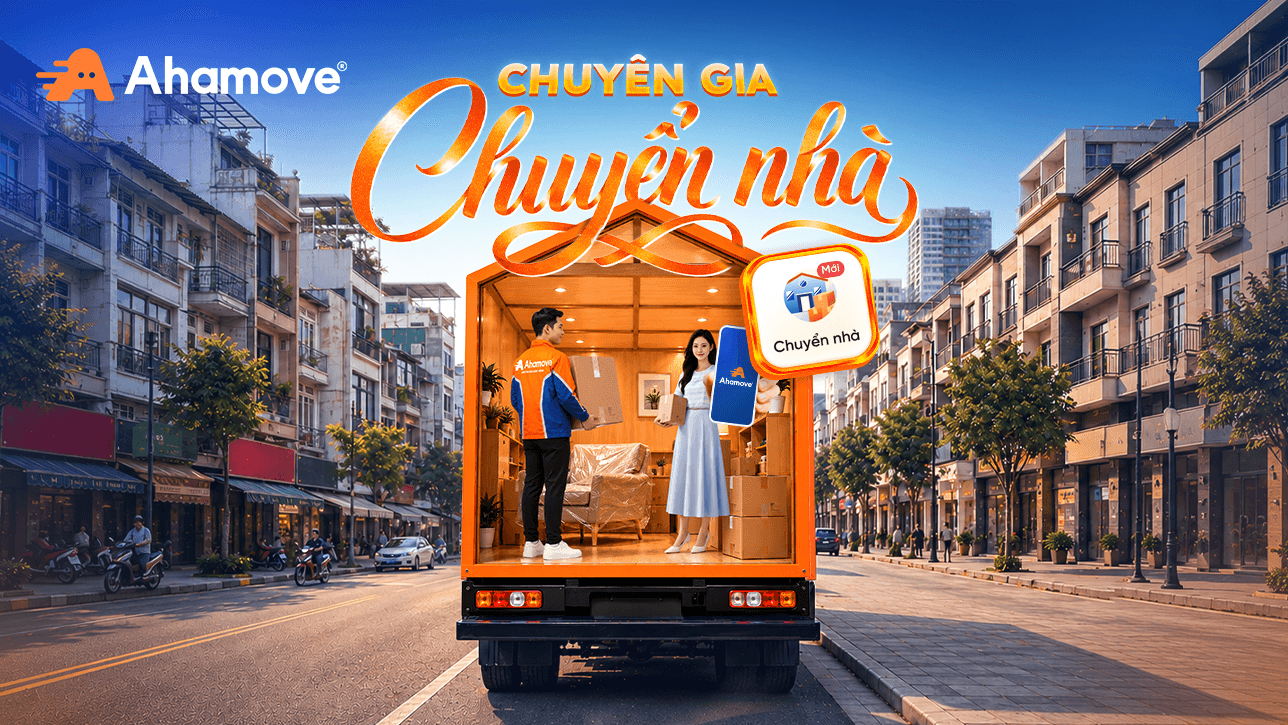 Cần chuyển nhà đặt Ahamove