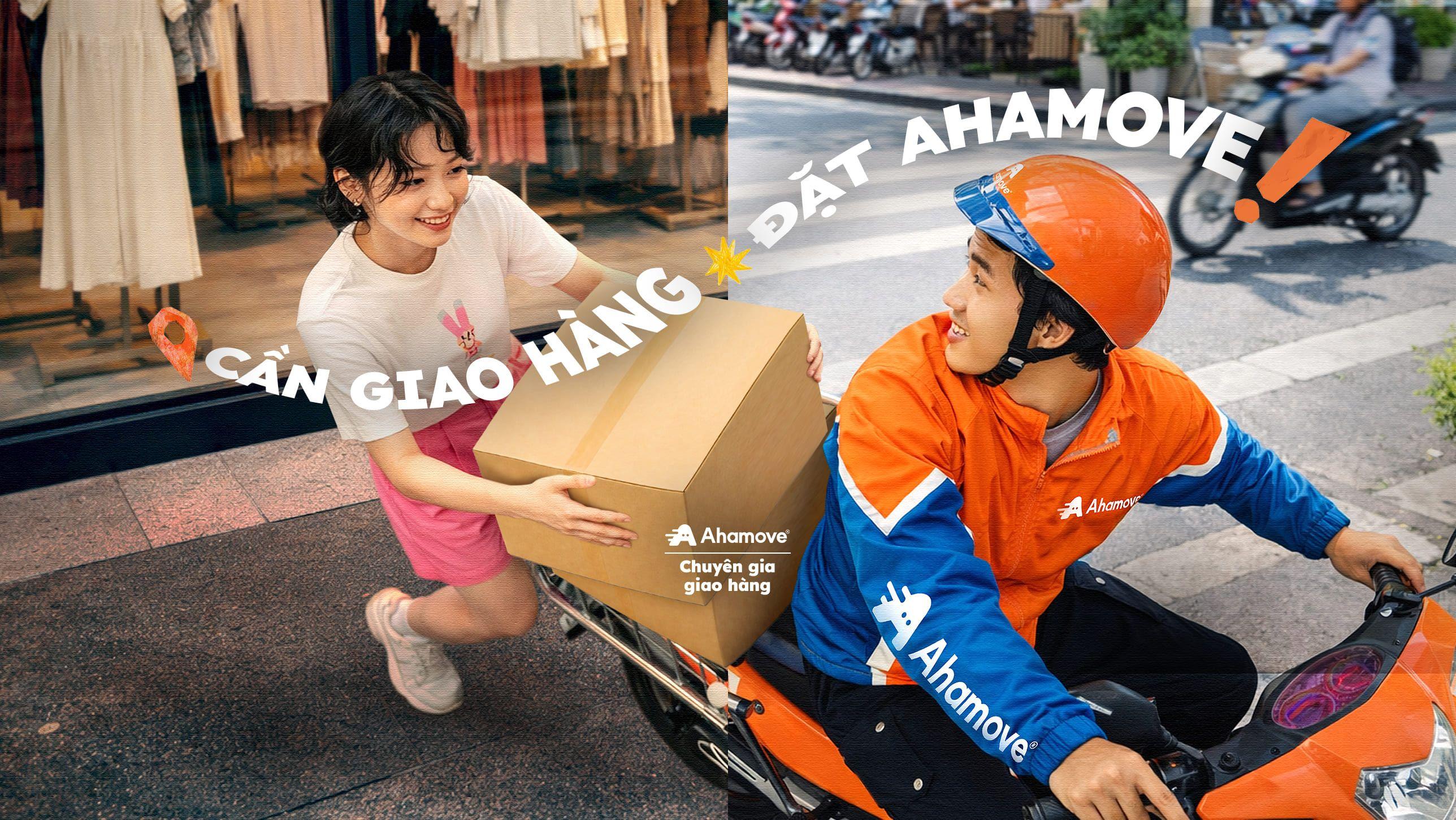 Cần giao hàng đặt Ahamove