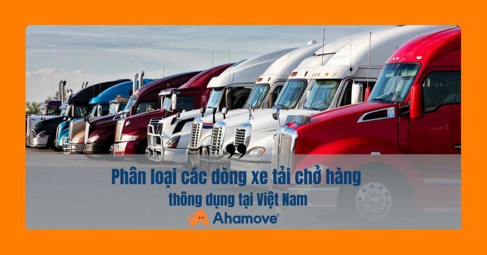 Các loại xe tải chơ hàng 