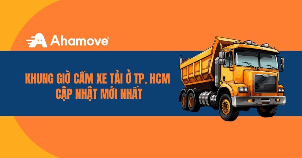 Khung giờ cấm tải ở hcm